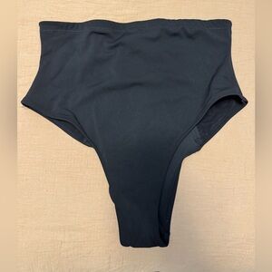 TA3 Black High-Waisted Bikini Bottom XL